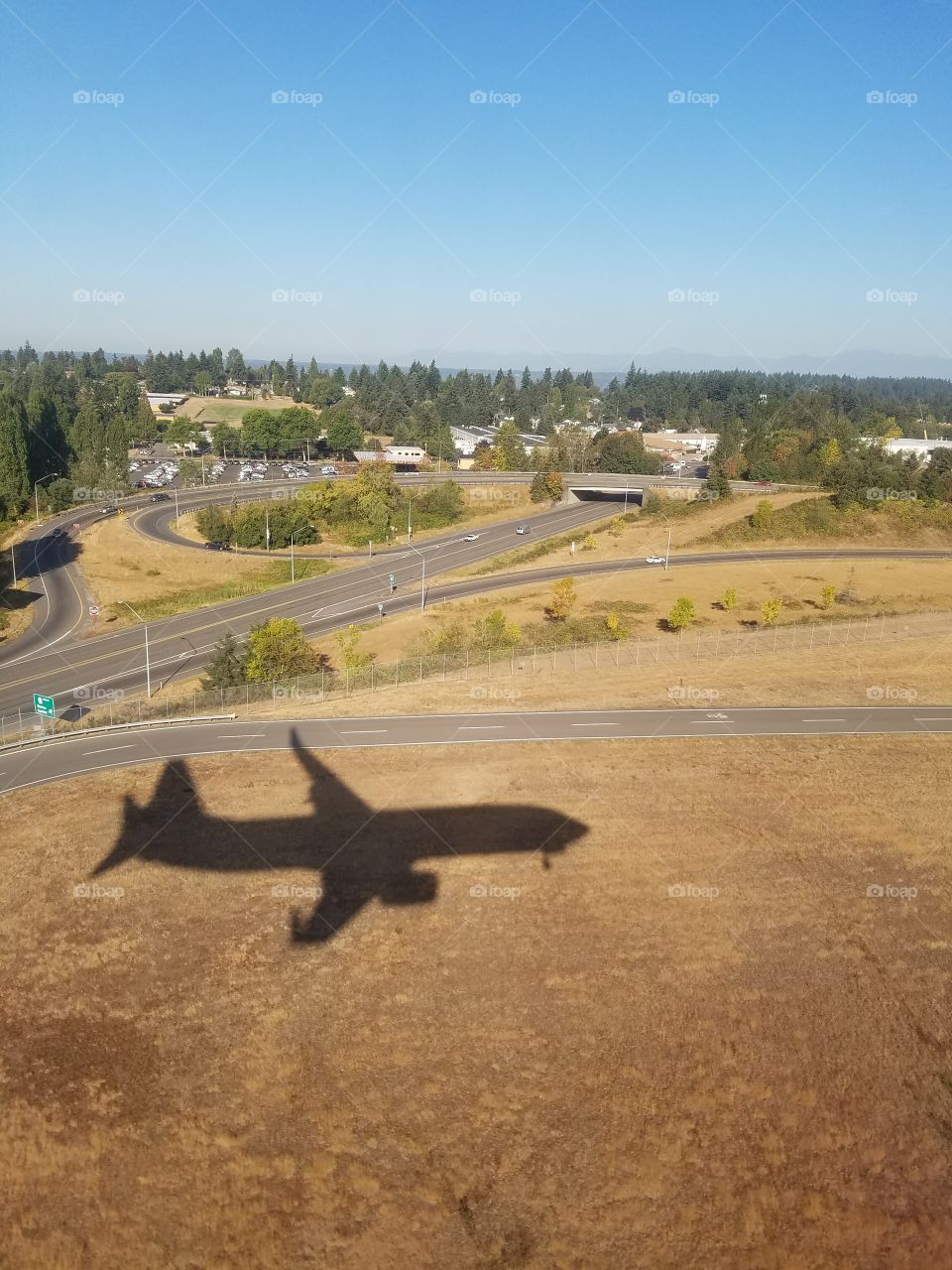 Airplane Shadow