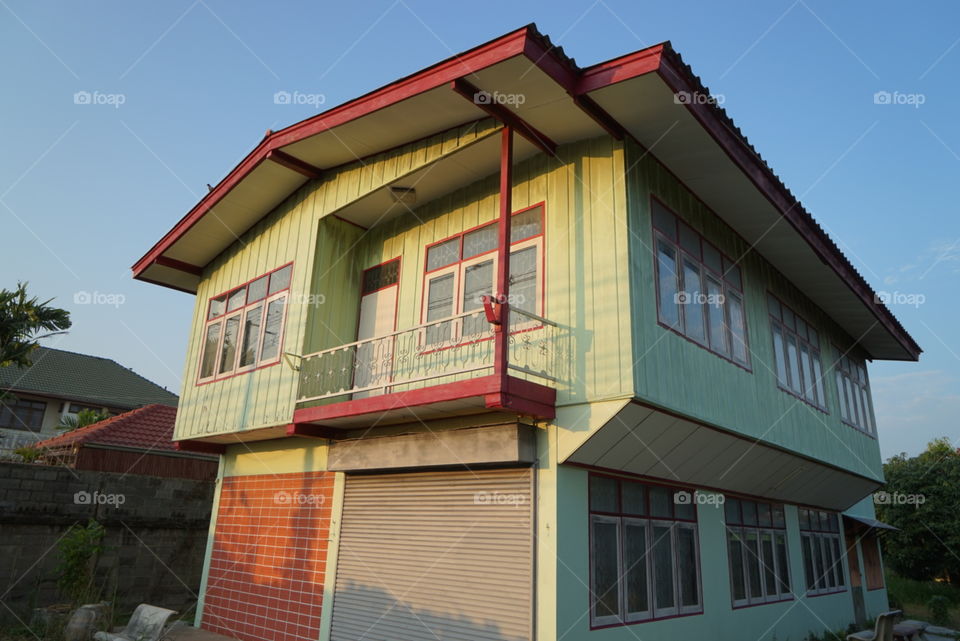 House, Architecture, Building, Family, Roof