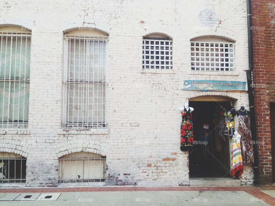 WHITE BRICK BUILDING