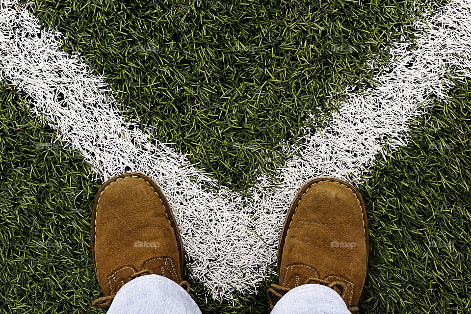 From where I stand ... football field