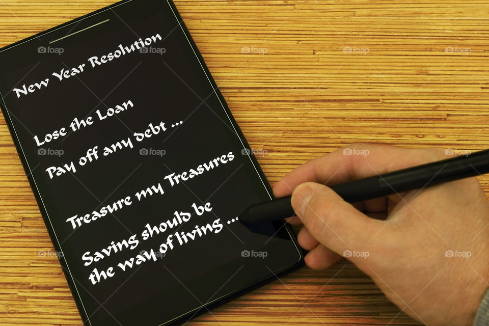 New Year Resolution / Saving vs Debt