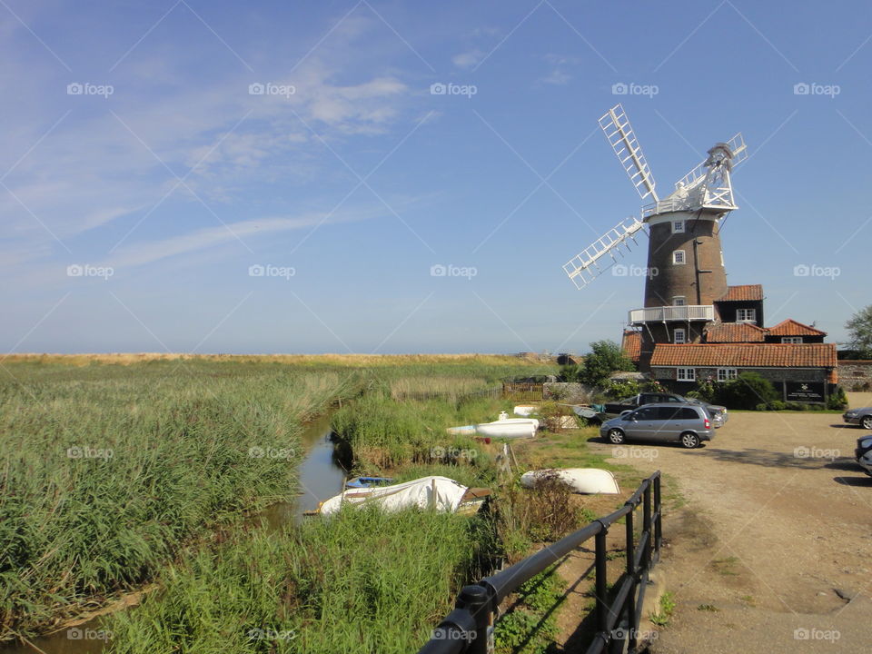 Norfolk boards windmill