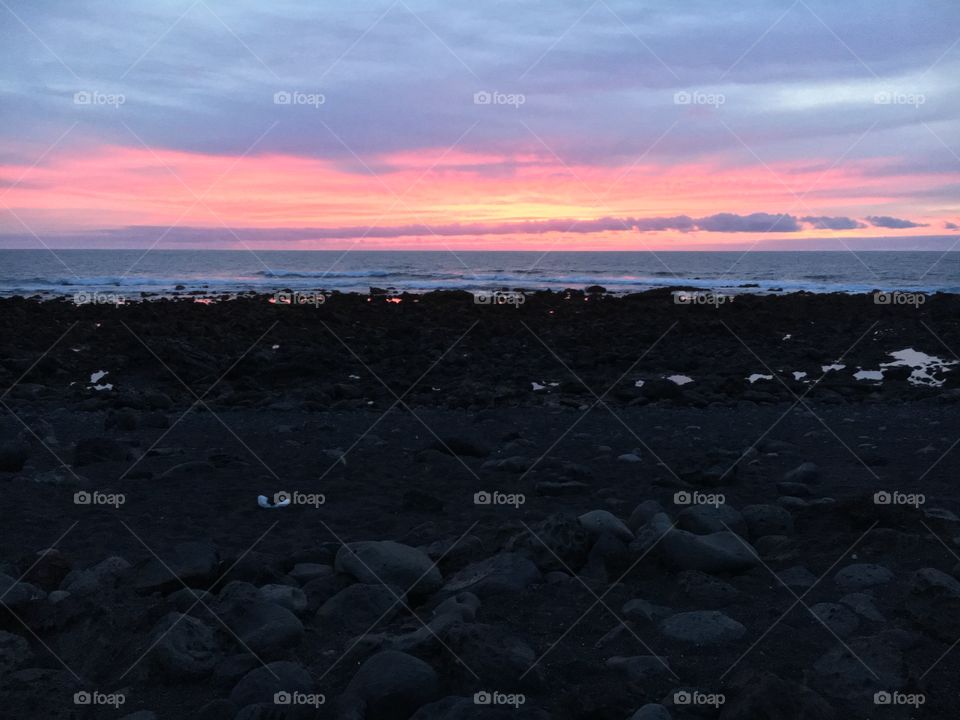 Sunset, Beach, Sea, Landscape, Water