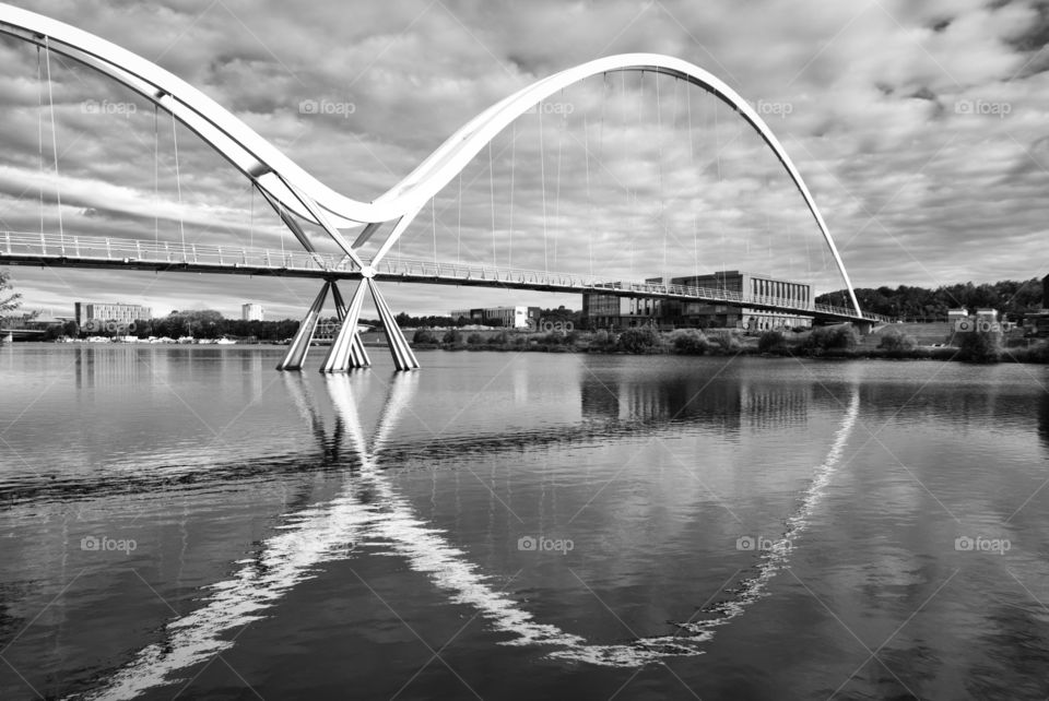 Infinity bridge. Stockton