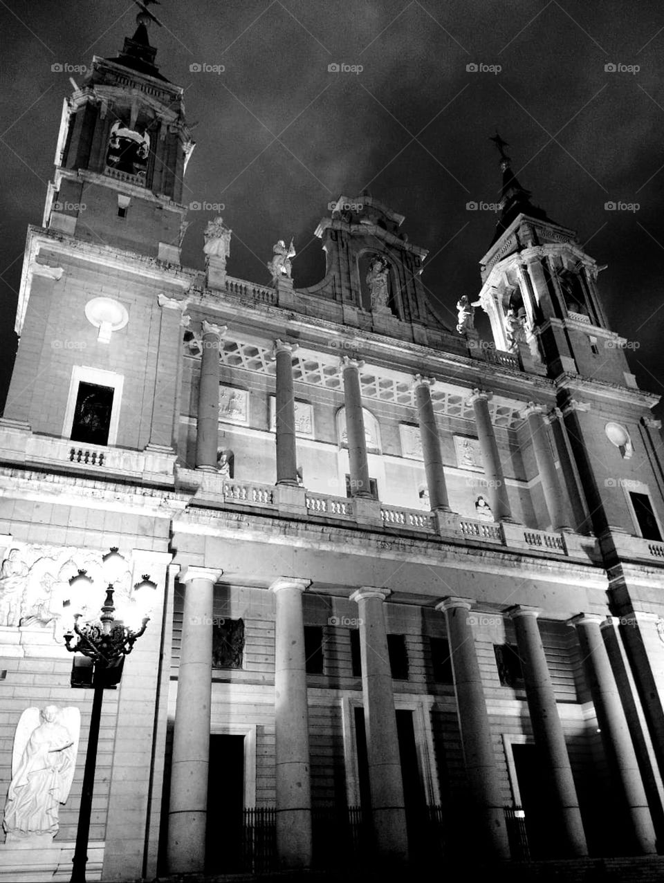 Almudena cathedral Madrid Spain, beautiful building, architecture and design