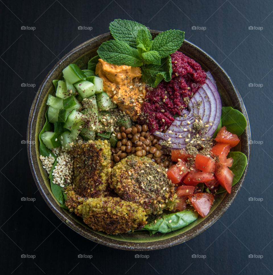 Falafel bowl 