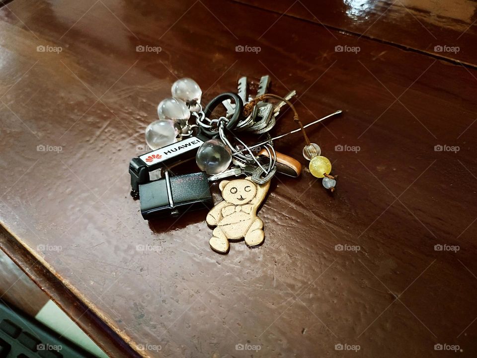 My keys 🗝️🔑🛡️