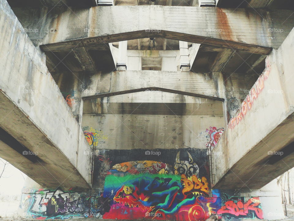 concrete bridge construction