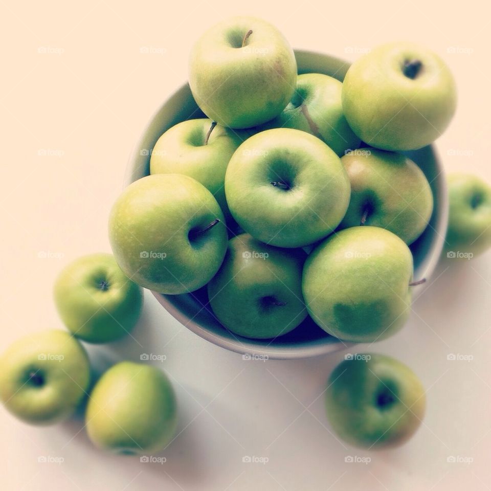 Green apples
