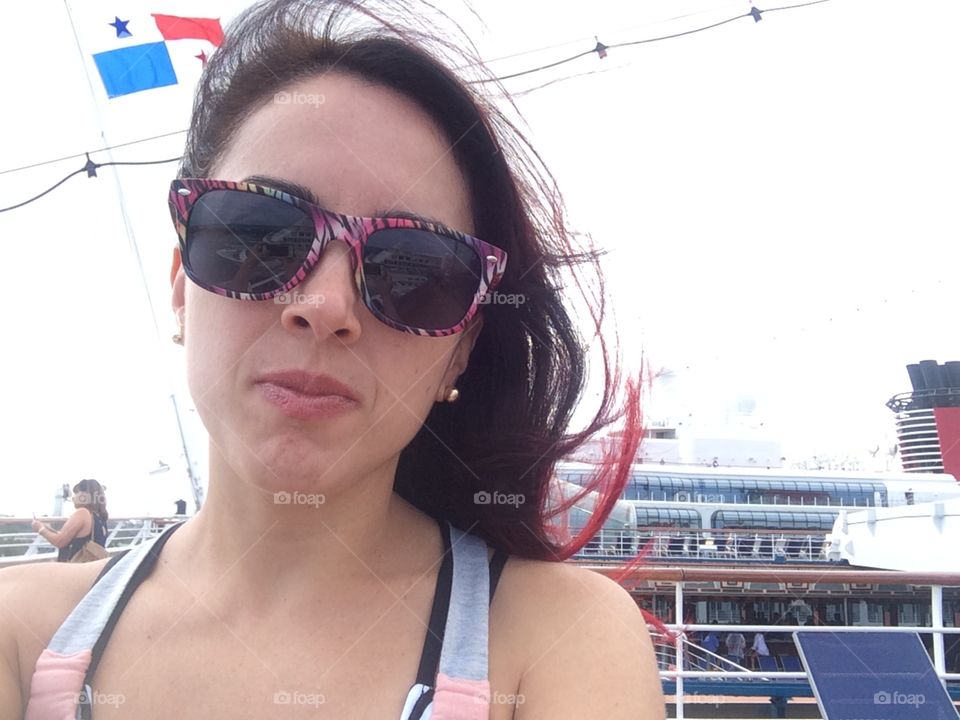 Selfie on a cruise 