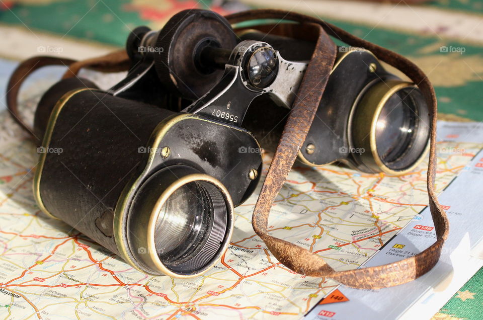 Vintage binoculars.