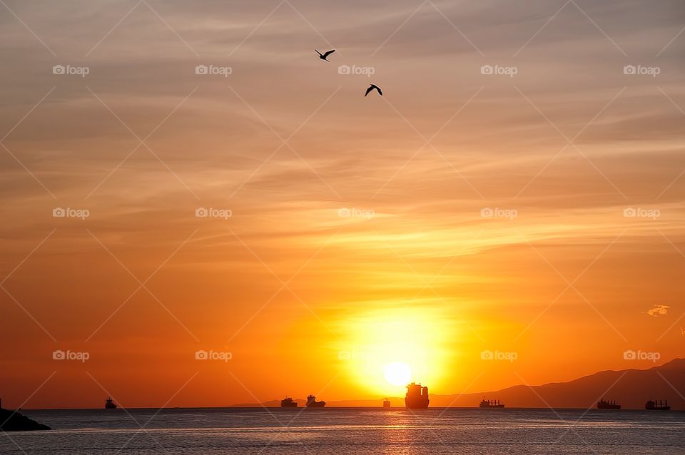 Sunset at Manila Bay