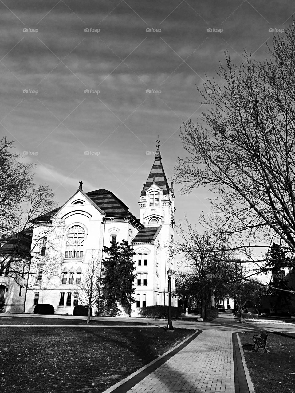 Building on ND campus