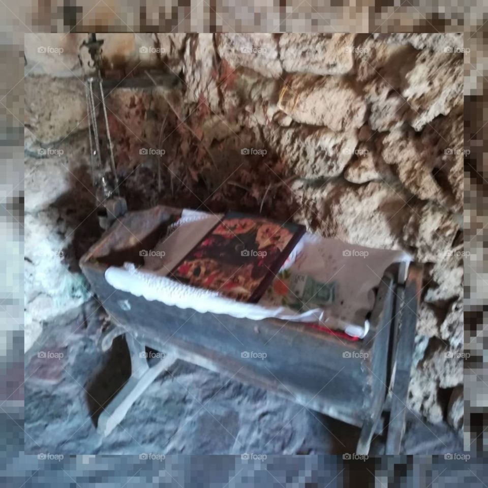 The cradle of Jesus Christ