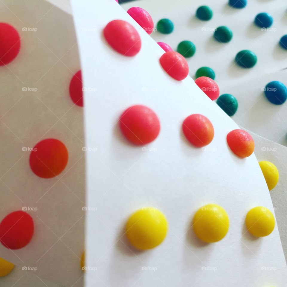 Candy Dots. Vintage candy
