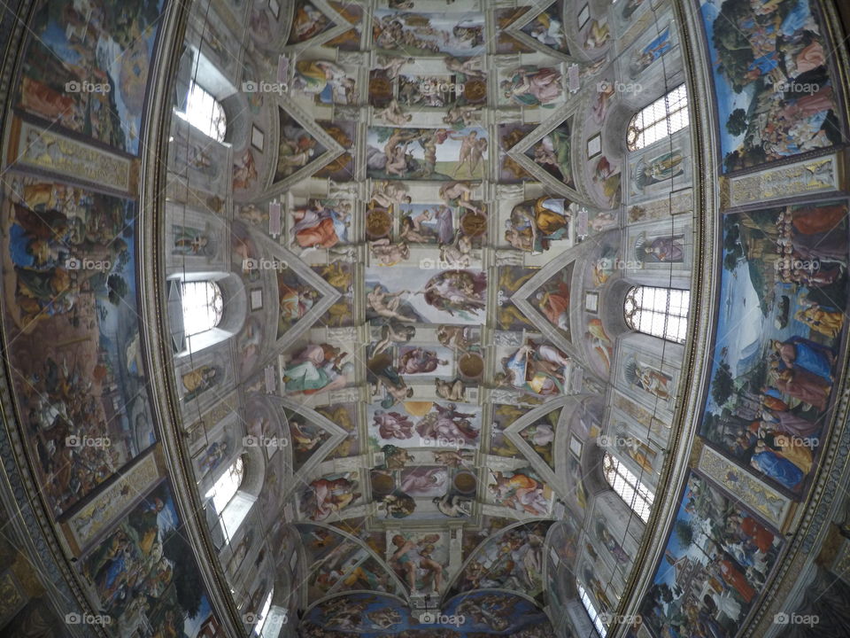 sistine chapel . capela sistina. Vatican museum