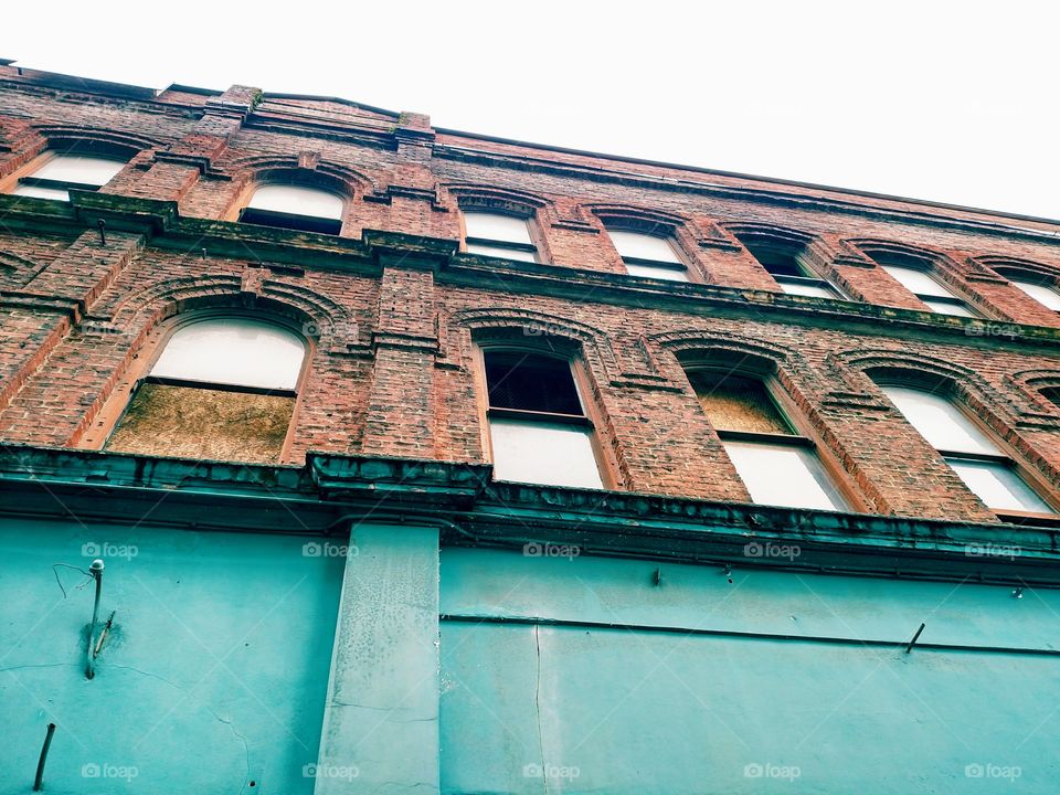 Portland Oregon Brick Historical Building Architecture