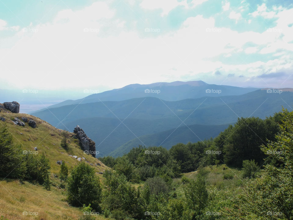 Balkan mountains