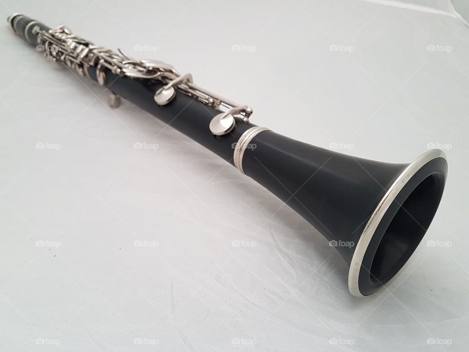 Wooden clarinet