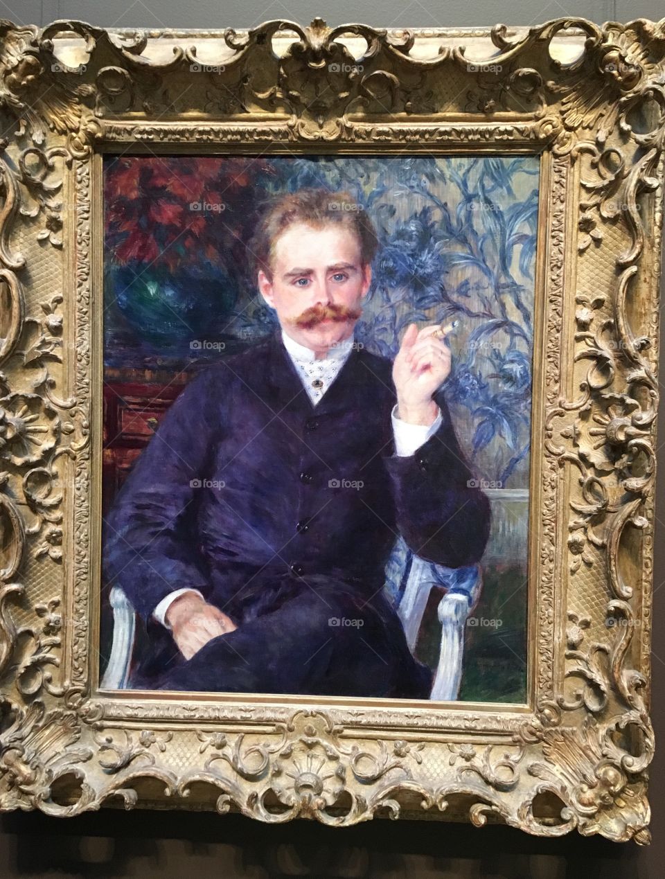 Renoir Oil Painting at The Getty