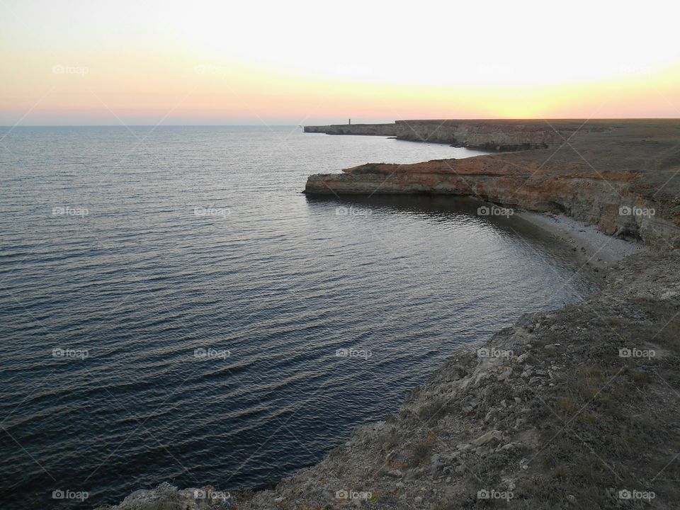 Water, Sea, Sunset, Landscape, Beach