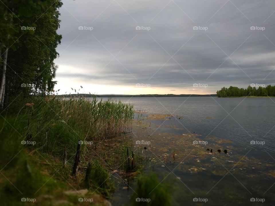 Uvildy lake, Russia