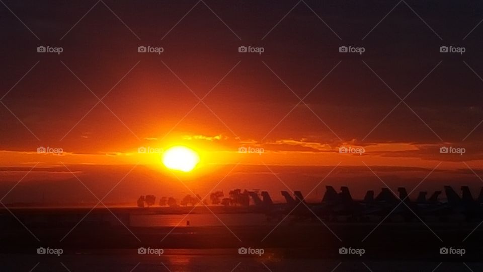 Sunrise over Jets 1