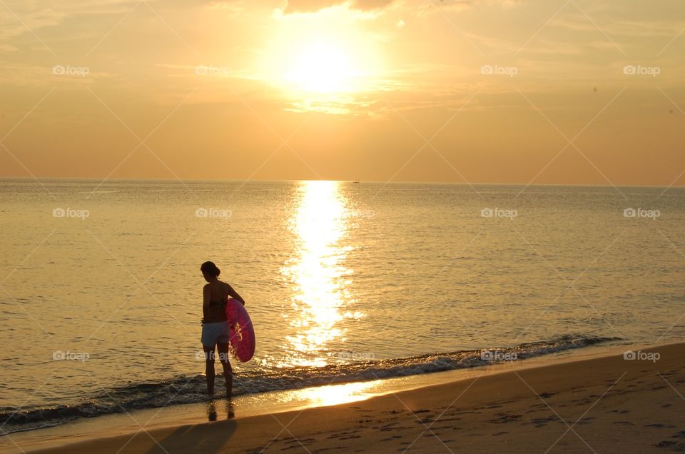 Sunset in Bataan, Philippines