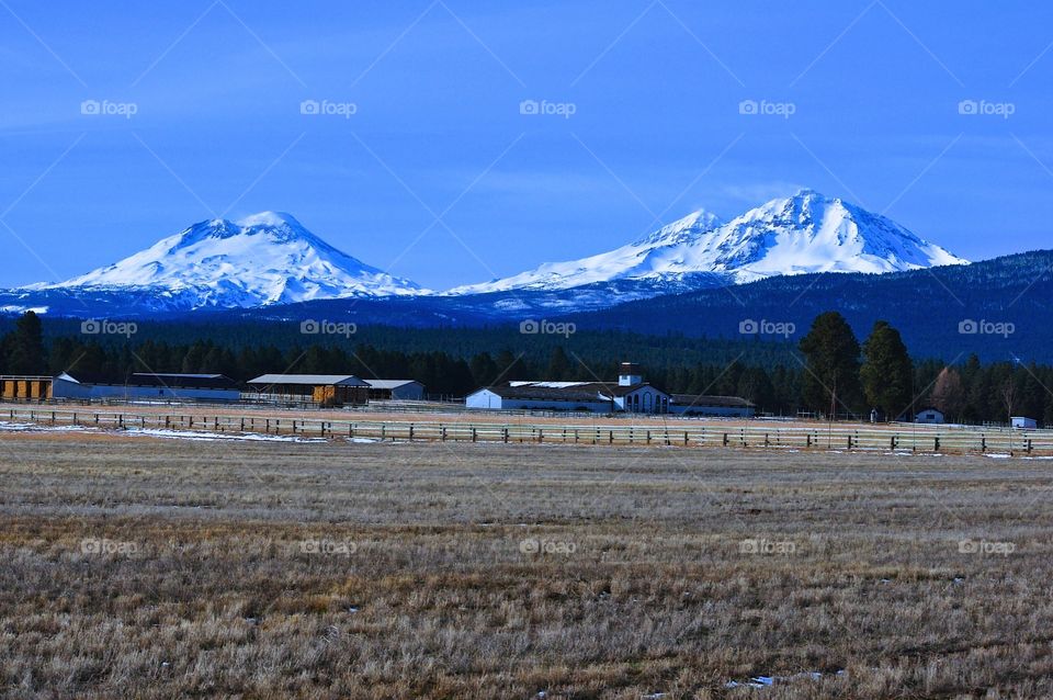 The Three Sisters . The Three Sisters maintains in the Oregon Cascades