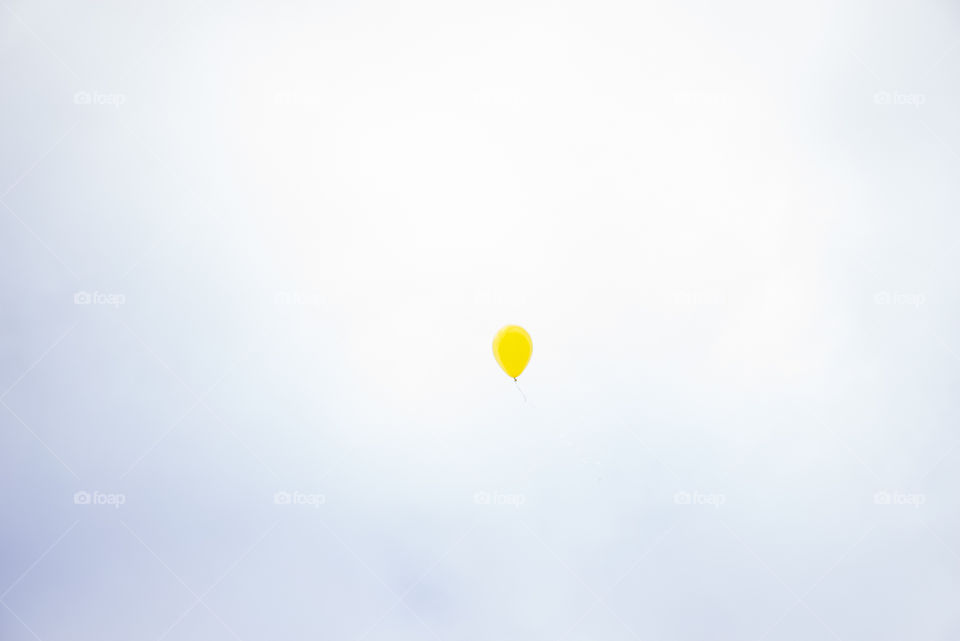 Yellow balloon