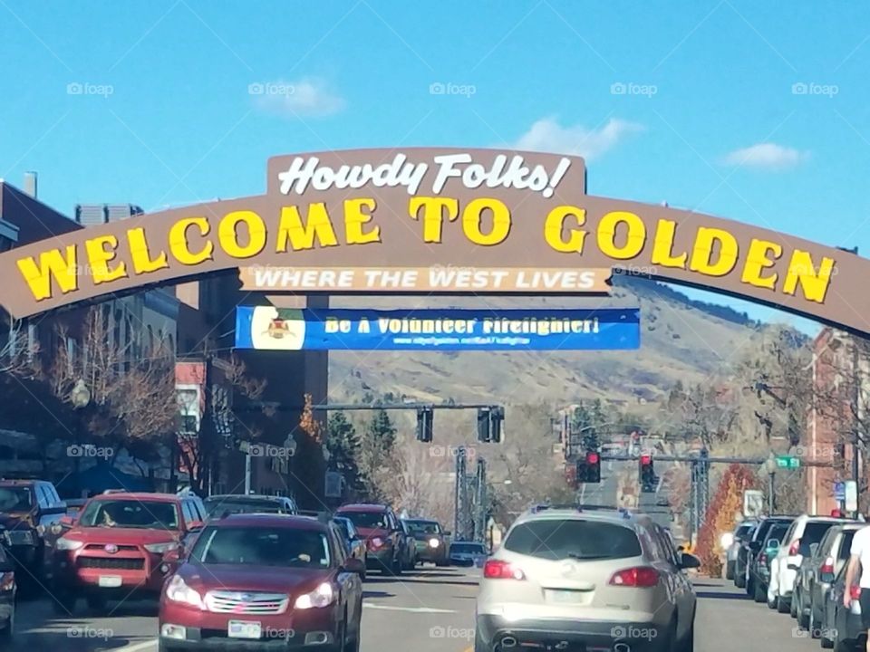 Downtown Golden Colorado