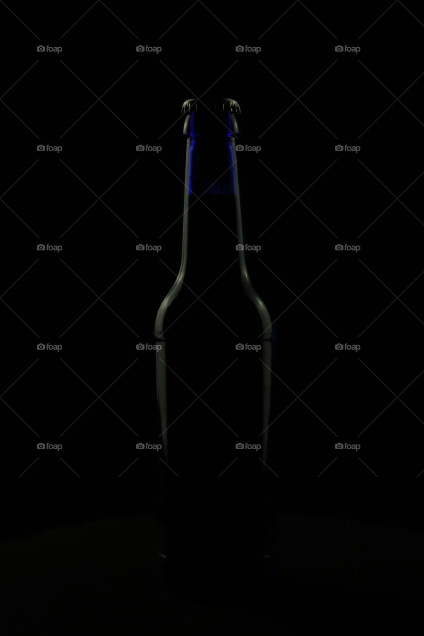 Dark bottle