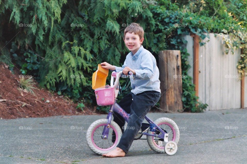 Outgrowing training wheels