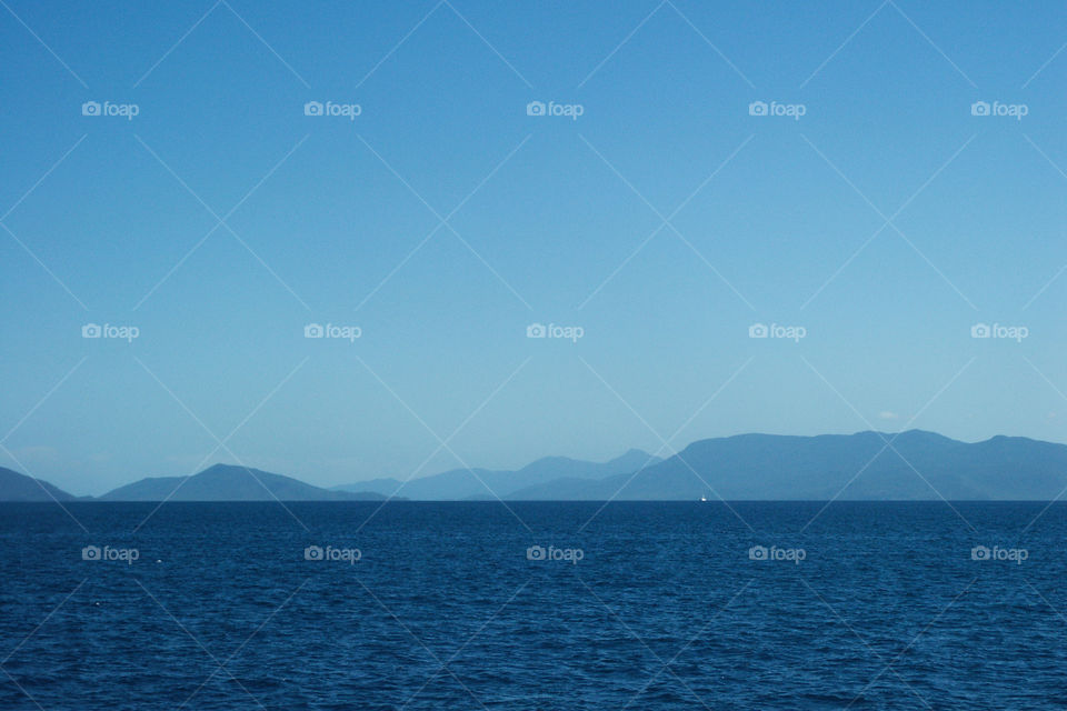 Cairns from the ocean