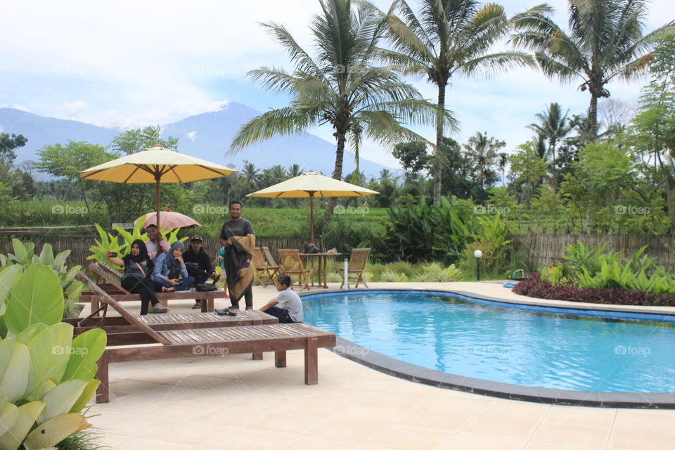 nature pool eksotis travel holiday hotel resort villa homestay lombok tetebatu