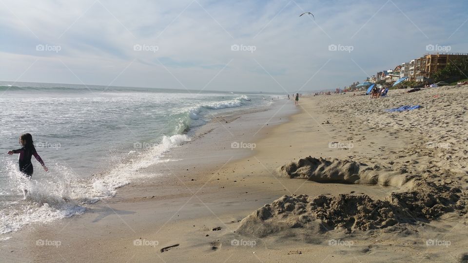 carlsbad beach in Cali
