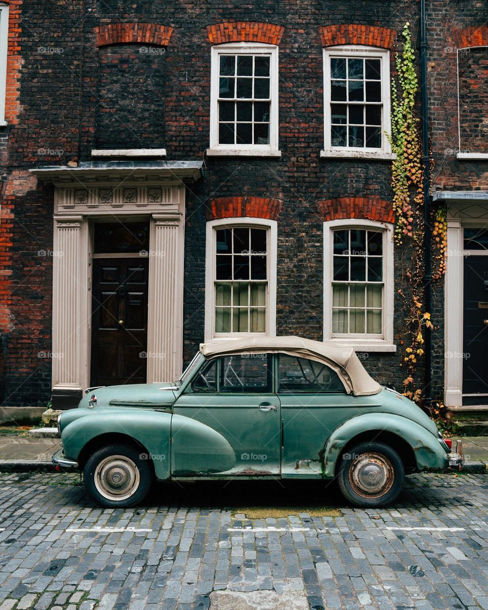 Vintage car in London