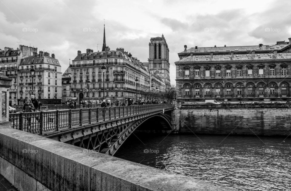 Paris black and white