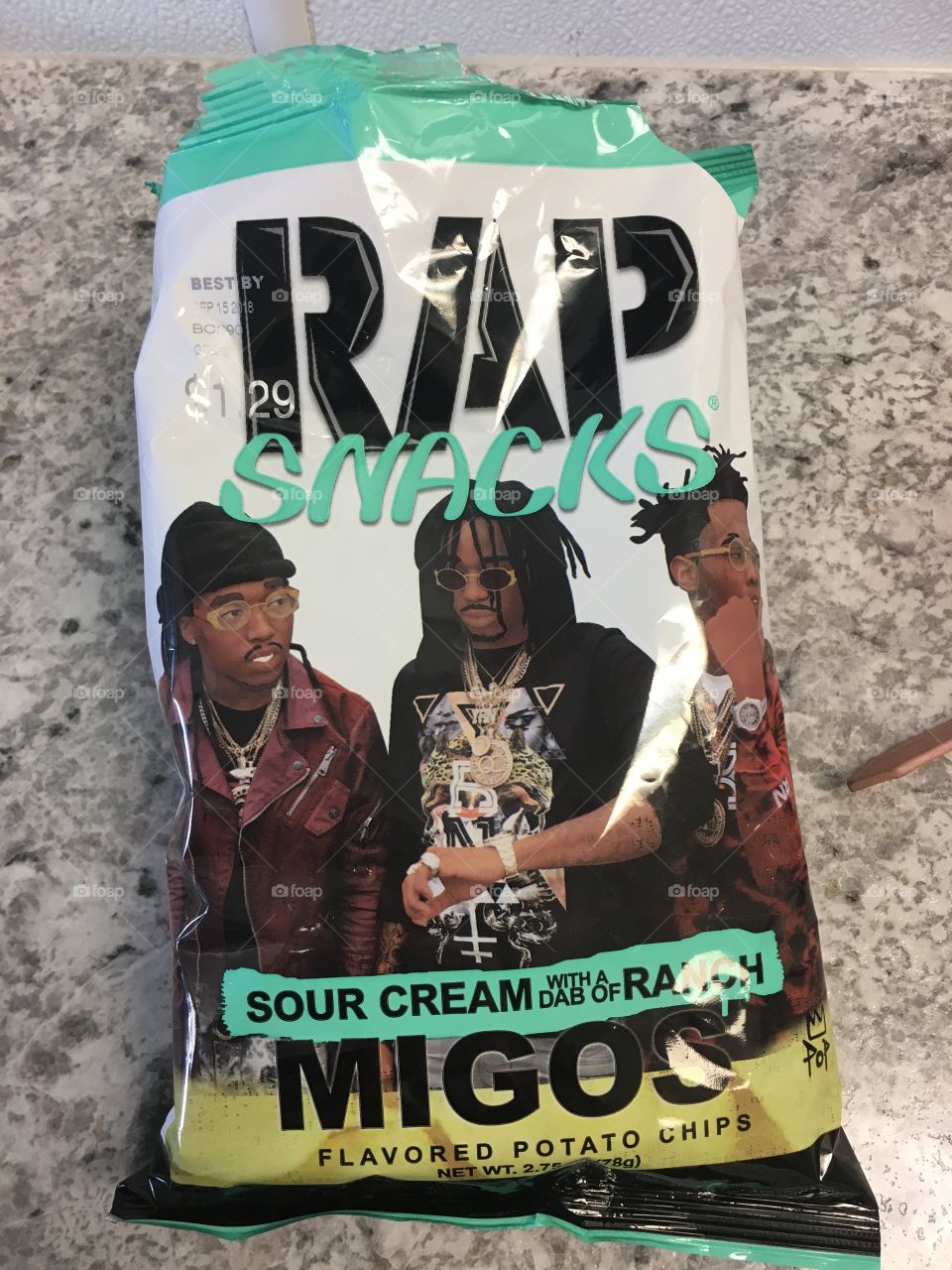 Migos special edition Rap Snacks 