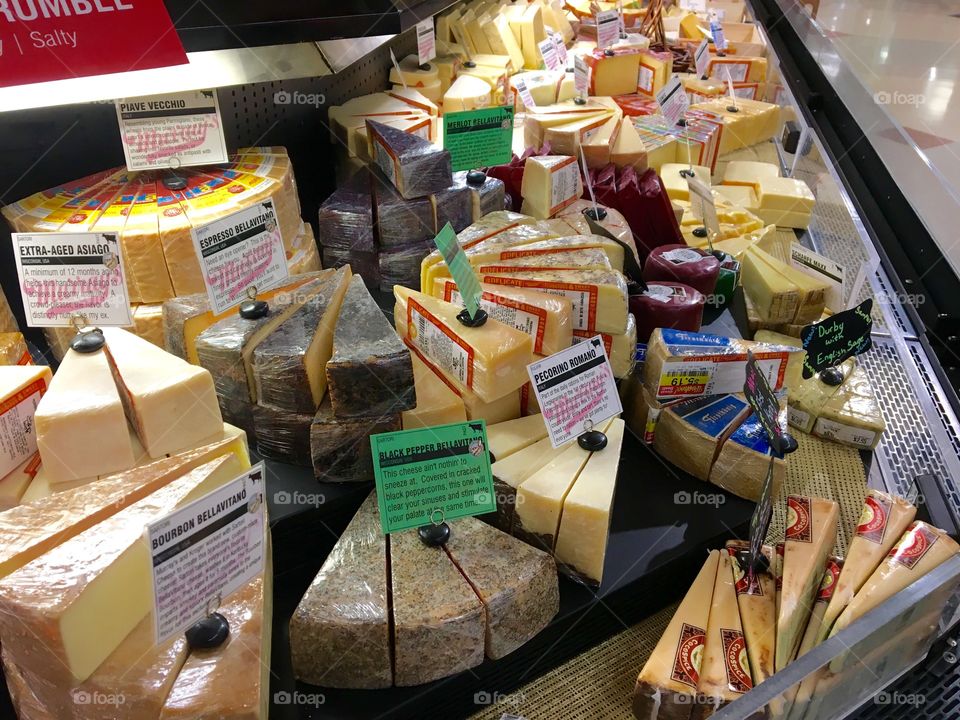 Many cheeses