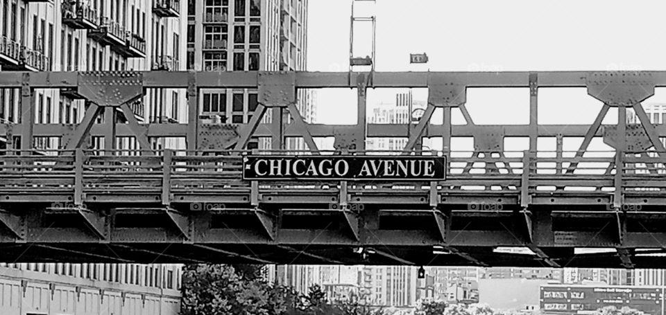 Street sign in Chicago