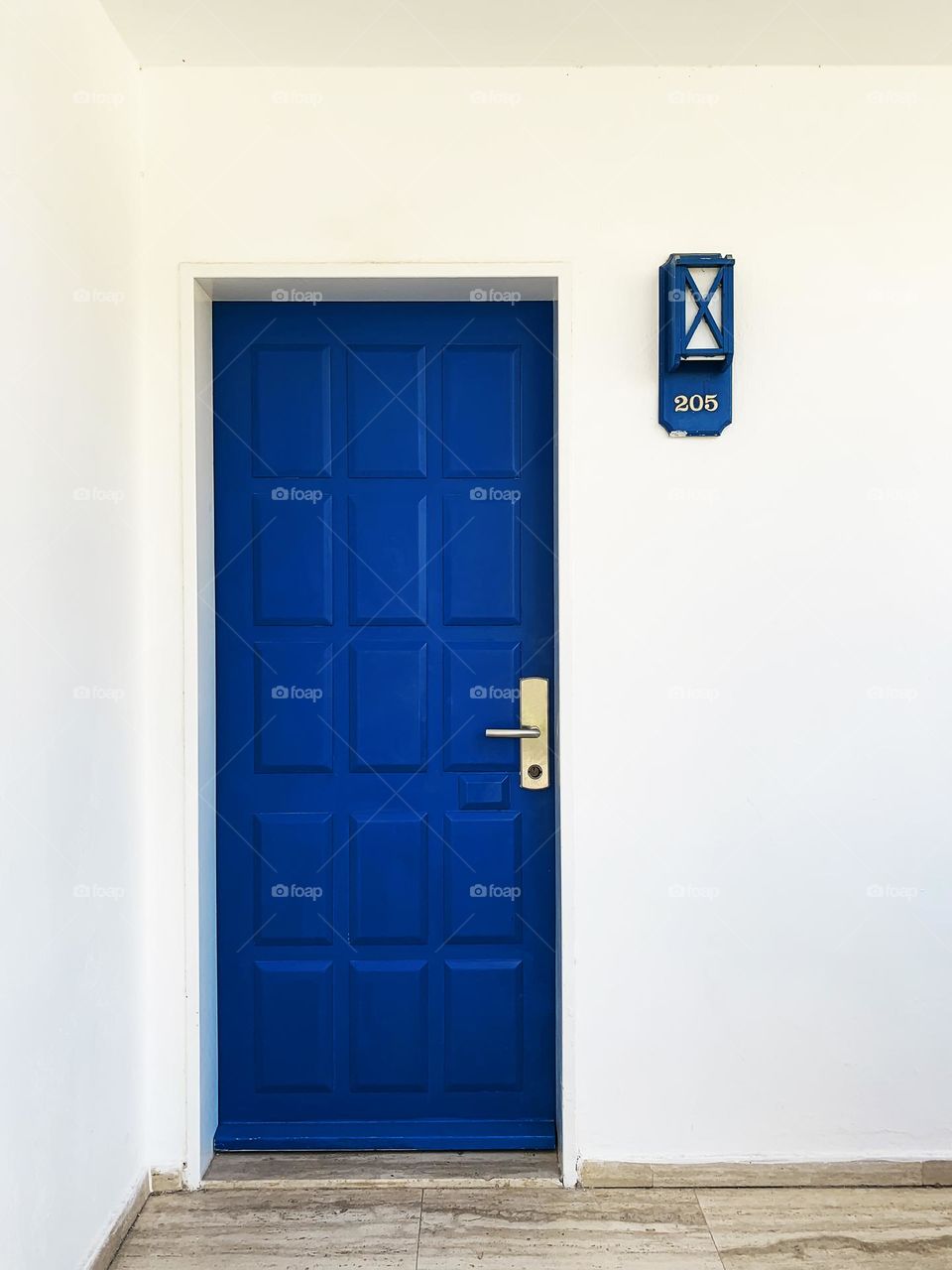 Blue door 