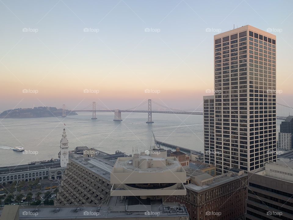  View from work when the fires first started