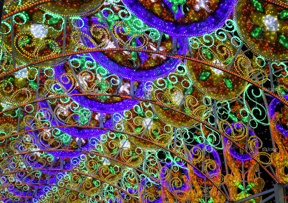 Beautiful lights decoration