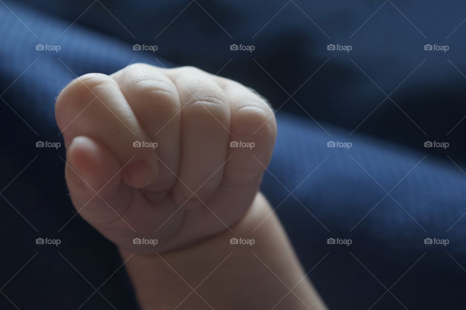 Newborn hand