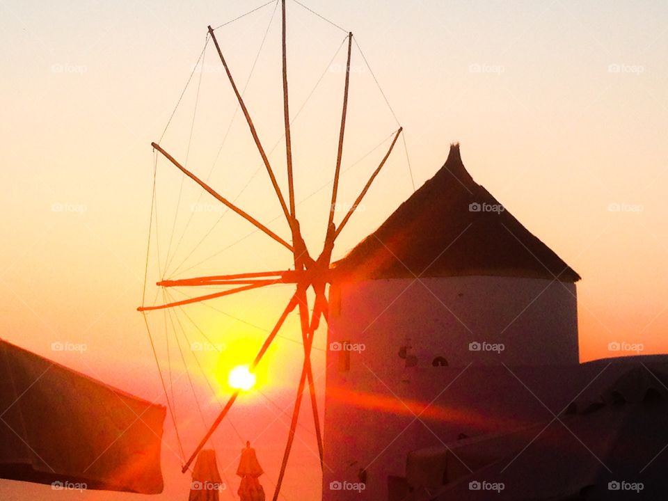 summer in santorini