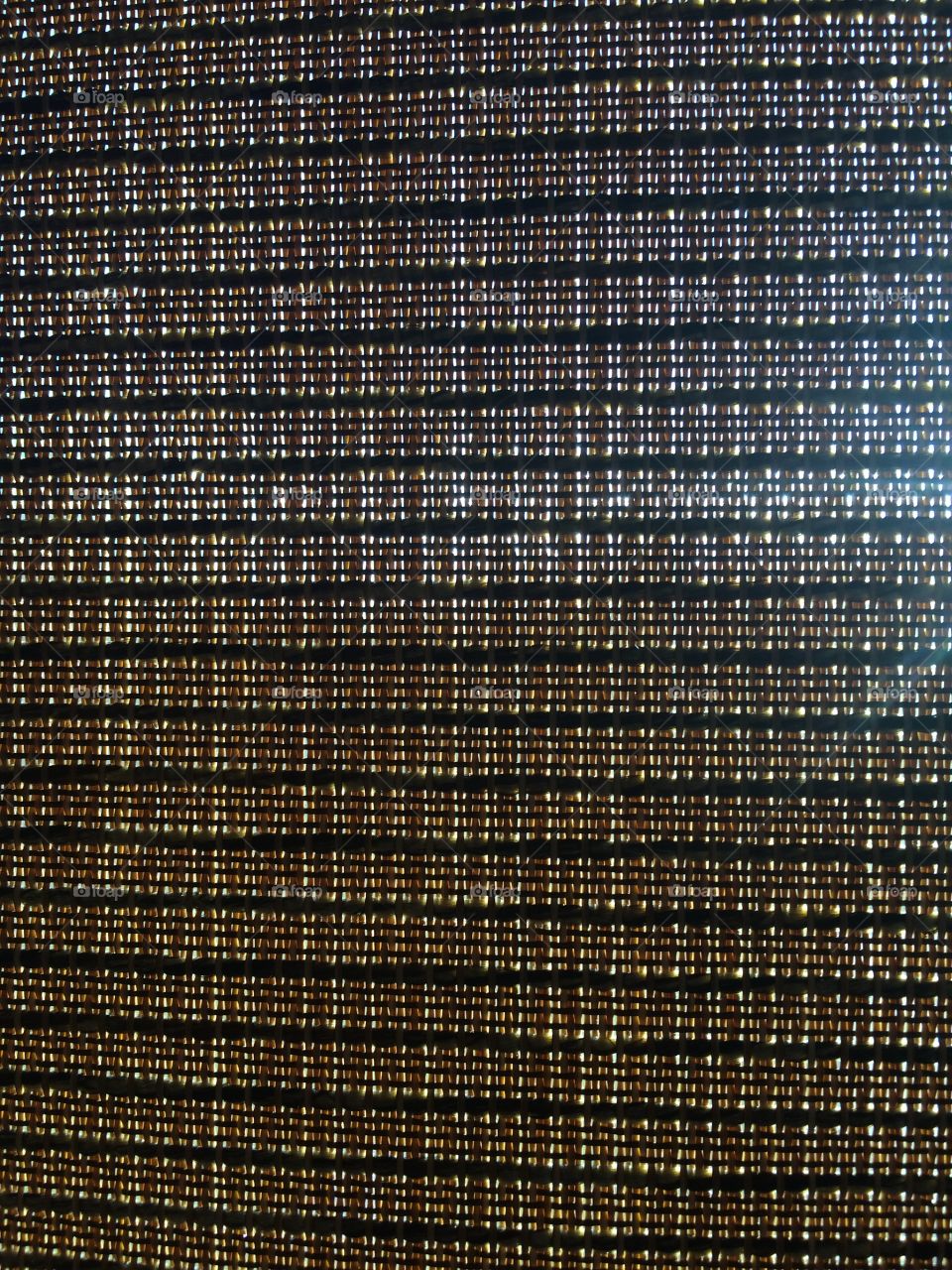 Bamboo  window blind close up