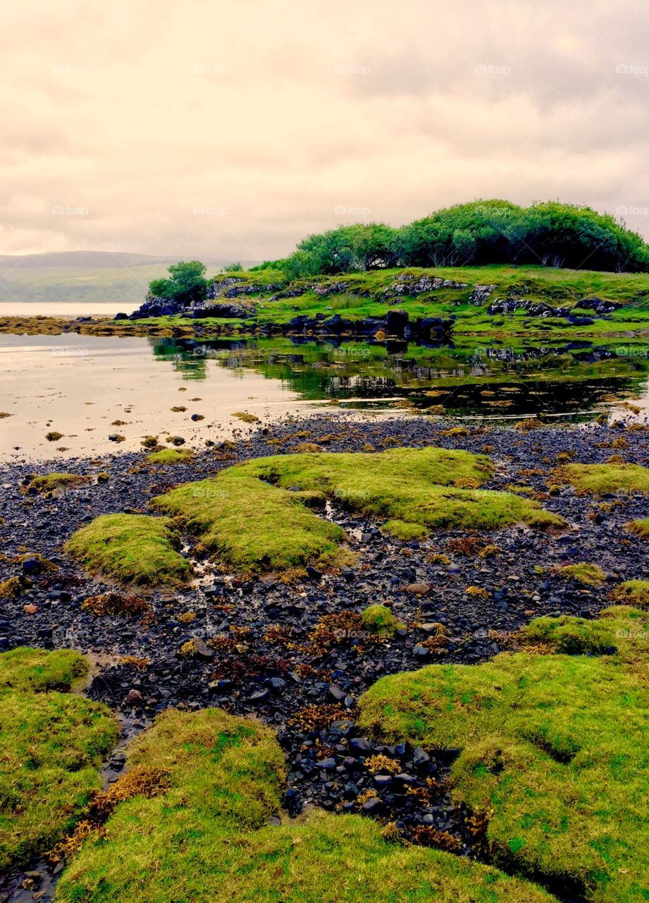 Beautiful Lake in Mull,Scotland