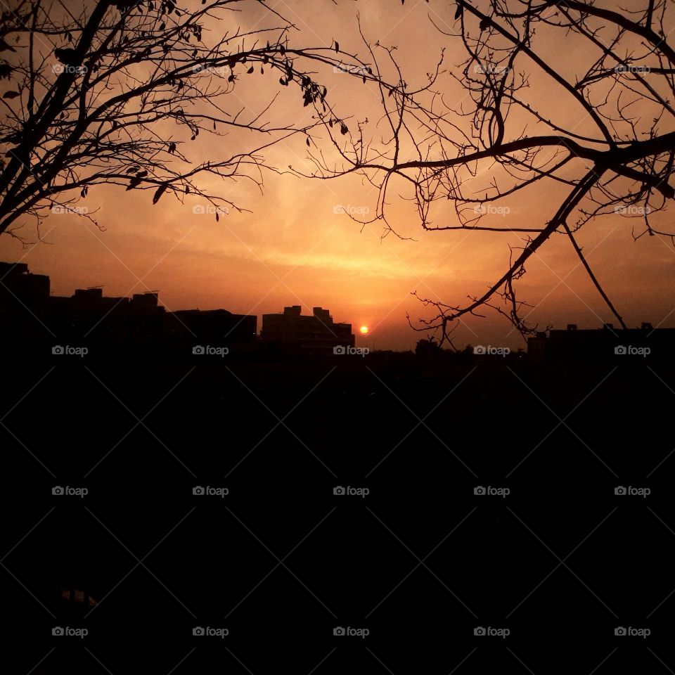 Chasing the last light and savoring the fiery kiss of the sky. 🌅 Just caught the sunset at its show-stopping best! Hope this splash of colors brightens your evening as it did mine.