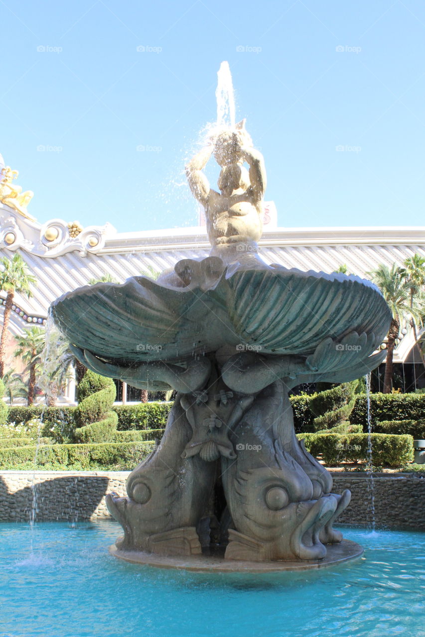 Fountain, Statue, Sculpture, Travel, Art